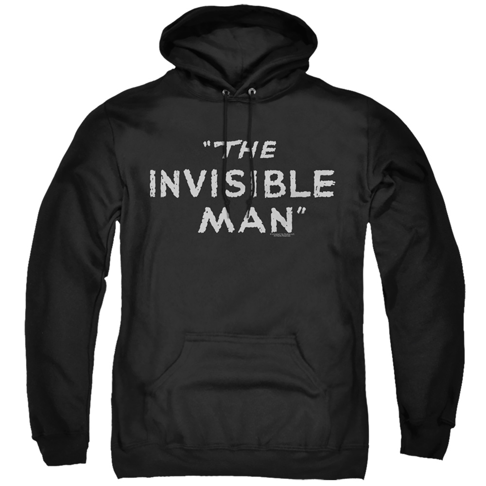 【TWN】★男女兼用★INVISIBLE MAN HOODIE The Invisible Man Hoodie Vintage Title Text Black Hoody | eBay